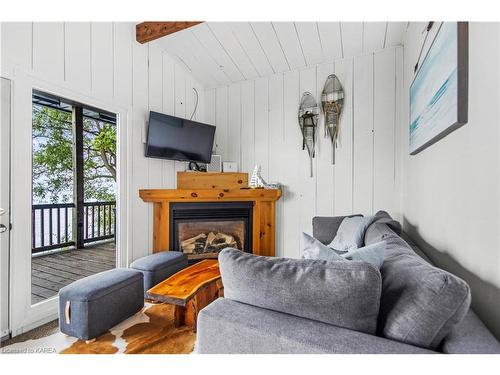 237B South Shore Road, Napanee, ON - Indoor Photo Showing Living Room With Fireplace