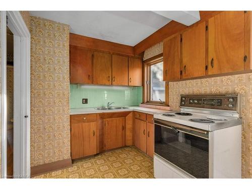 210 Phillips Street, Kingston, ON - Indoor Photo Showing Kitchen With Double Sink