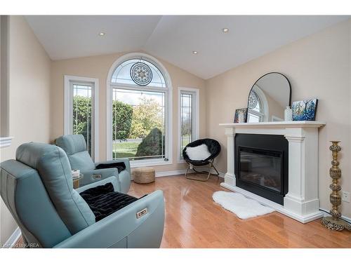 444 Bridge Street W, Napanee, ON - Indoor Photo Showing Living Room With Fireplace