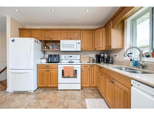 444 Bridge Street W, Napanee, ON - Indoor Photo Showing Kitchen With Double Sink