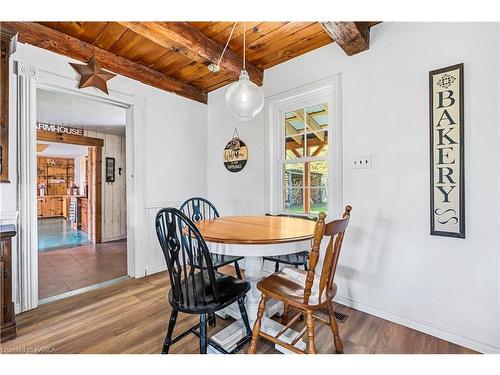 380 Mulville Road, Westport, ON - Indoor Photo Showing Dining Room