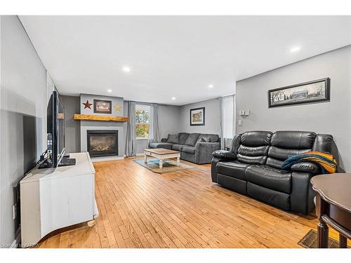 380 Mulville Road, Westport, ON - Indoor Photo Showing Living Room With Fireplace