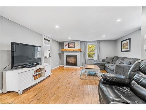 380 Mulville Road, Westport, ON - Indoor Photo Showing Living Room With Fireplace