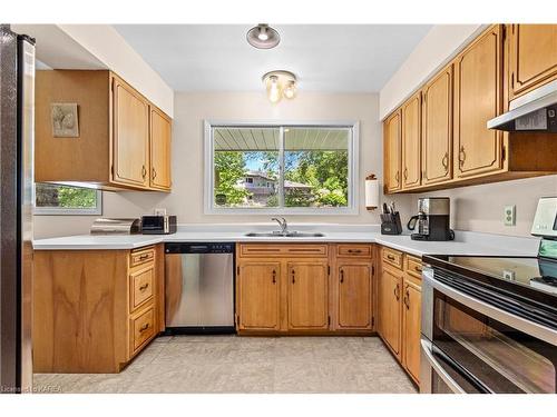 197 Fairway Hill Crescent, Kingston, ON - Indoor Photo Showing Kitchen With Double Sink