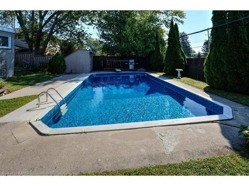 895 Percy Crescent, Kingston, ON - Outdoor With In Ground Pool With Backyard