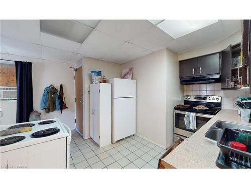 271-273 Rideau Street, Kingston, ON - Indoor Photo Showing Kitchen With Double Sink