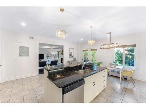 81 Kenwoods Circle, Kingston, ON - Indoor Photo Showing Kitchen With Double Sink