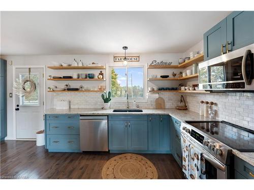 1684 Battersea Road, Kingston, ON - Indoor Photo Showing Kitchen With Stainless Steel Kitchen With Upgraded Kitchen