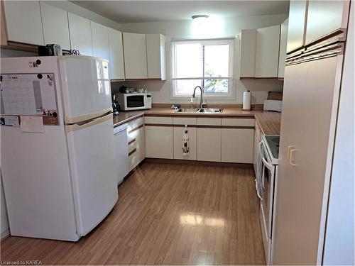 1076 Hickorywood Crescent, Kingston, ON - Indoor Photo Showing Kitchen With Double Sink