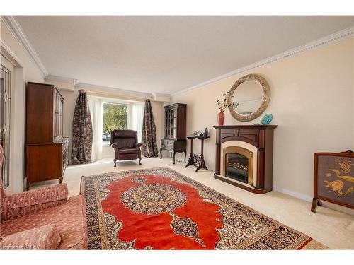 969 Mona Drive, Kingston, ON - Indoor Photo Showing Living Room With Fireplace