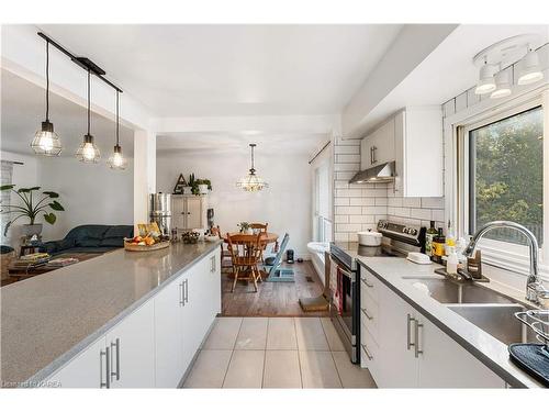 459 Mcewen Drive, Kingston, ON - Indoor Photo Showing Kitchen With Double Sink