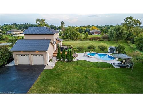 1403 Perradice Drive, Kingston, ON - Outdoor With In Ground Pool