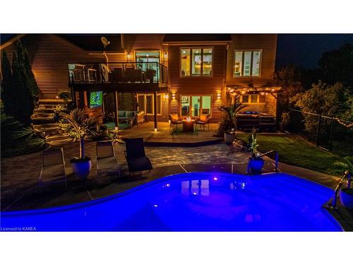 1403 Perradice Drive, Kingston, ON - Outdoor With In Ground Pool