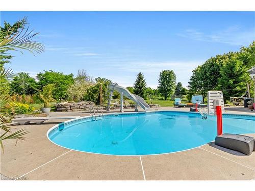 3994 Howes Road, Kingston, ON - Outdoor With In Ground Pool With Backyard