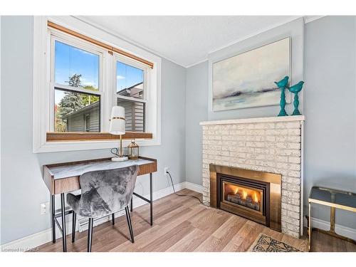 209 Centre Street N, Napanee, ON - Indoor Photo Showing Other Room With Fireplace