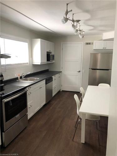 366 Barrie Street, Kingston, ON - Indoor Photo Showing Kitchen With Stainless Steel Kitchen