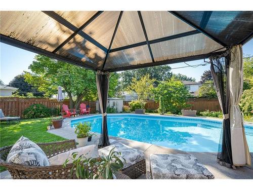 981 Hudson Drive, Kingston, ON - Outdoor With In Ground Pool With Backyard