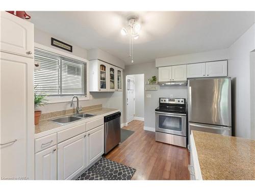 109 Virginia Street, Kingston, ON - Indoor Photo Showing Kitchen With Double Sink