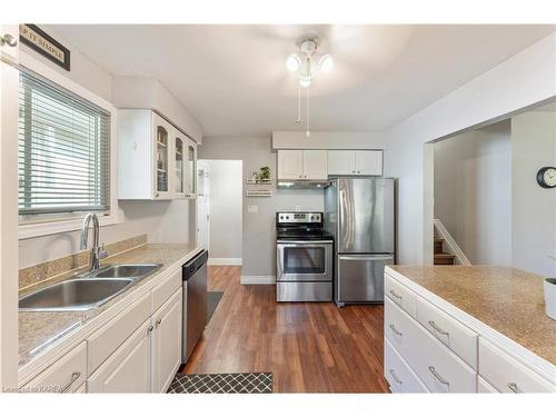 109 Virginia Street, Kingston, ON - Indoor Photo Showing Kitchen With Double Sink