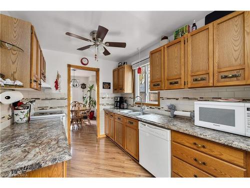 994 Westminster Place, Kingston, ON - Indoor Photo Showing Kitchen With Double Sink