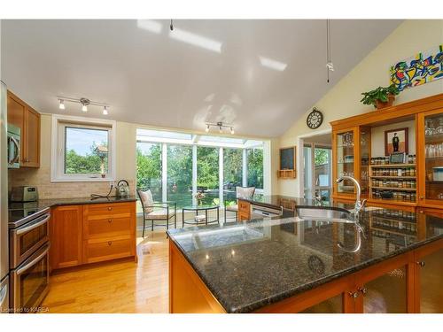 26 Sunset Lane, Napanee, ON - Indoor Photo Showing Kitchen With Double Sink