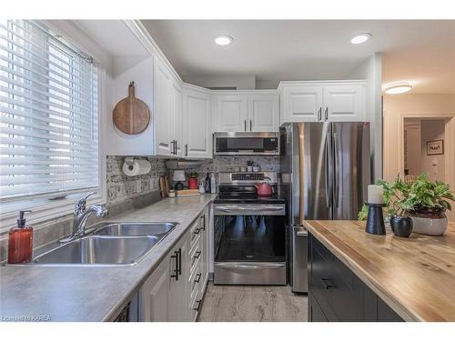 1101-237 Oak Street, Gananoque, ON - Indoor Photo Showing Kitchen With Double Sink