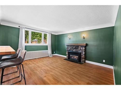 225 Regent Street, Kingston, ON - Indoor Photo Showing Living Room With Fireplace