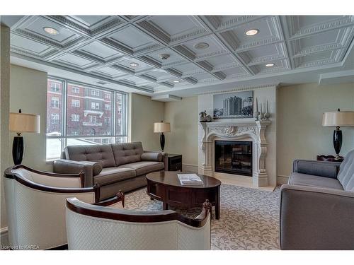 203-5 Gore Street, Kingston, ON - Indoor Photo Showing Living Room With Fireplace