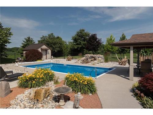 1409 Charlotteville Road 5 Road, Simcoe, ON - Outdoor With In Ground Pool With Backyard