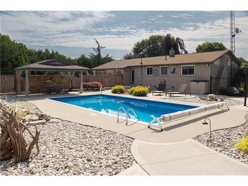 1409 Charlotteville Road 5 Road, Simcoe, ON - Outdoor With In Ground Pool