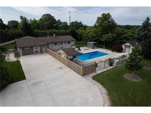 1409 Charlotteville Road 5 Road, Simcoe, ON - Outdoor With In Ground Pool