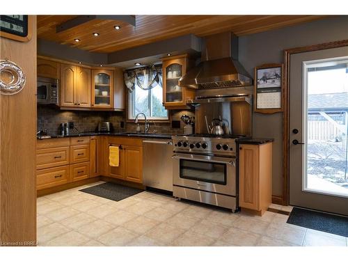 1409 Charlotteville Road 5 Road, Simcoe, ON - Indoor Photo Showing Kitchen