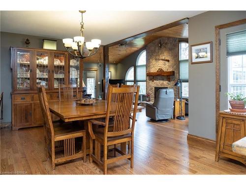 1409 Charlotteville Road 5 Road, Simcoe, ON - Indoor Photo Showing Dining Room