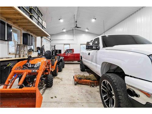253 Middle Townline Road, Harley, ON - Indoor Photo Showing Garage