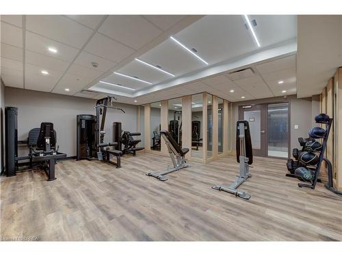 202-34 Norman Street, Brantford, ON - Indoor Photo Showing Gym Room