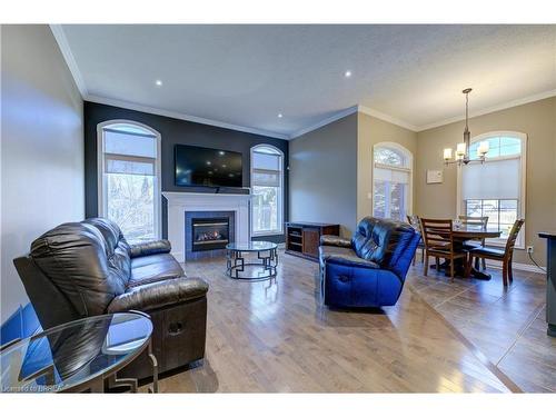 215 Dundas Street W, Paris, ON - Indoor Photo Showing Living Room With Fireplace