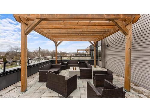 214B-85 Morrell Street, Brantford, ON - Outdoor With Deck Patio Veranda With Exterior