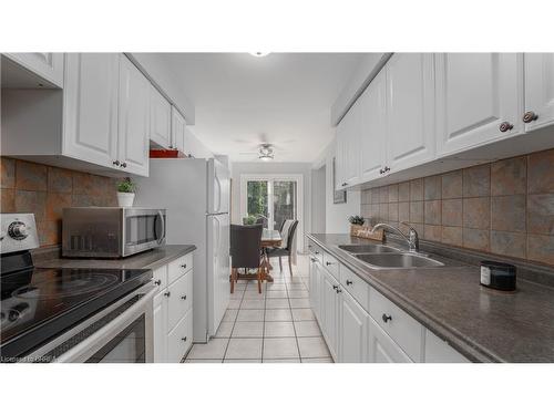 47-273 Elgin Street, Brantford, ON - Indoor Photo Showing Kitchen With Double Sink