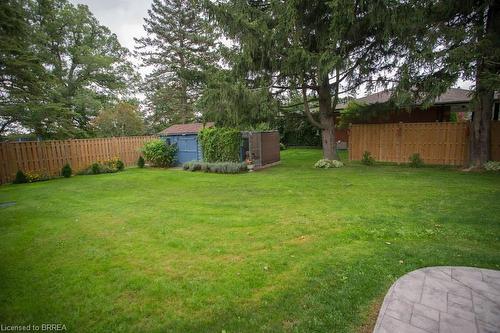 111 Tutela Heights Road, Brantford, ON - Outdoor With Backyard