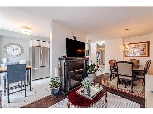 45 Townmansion Drive, Hamilton, ON - Indoor With Fireplace