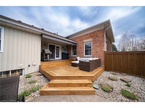 443 Bishopsgate Road, Burford, ON - Outdoor With Deck Patio Veranda With Exterior
