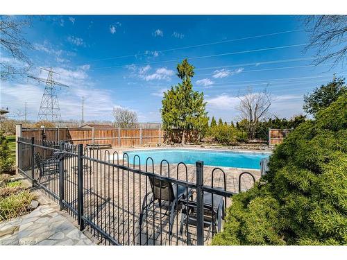 16 Camrose Drive, Brantford, ON - Outdoor With In Ground Pool