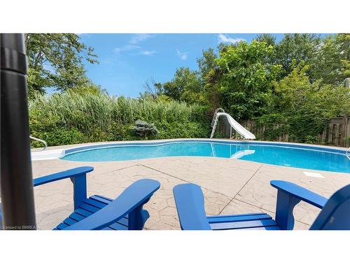 13 Turkey Point Road, Turkey Point, ON - Outdoor With In Ground Pool With Backyard