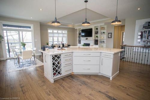 290 Mount Pleasant Road, Brantford, ON - Indoor Photo Showing Kitchen With Upgraded Kitchen