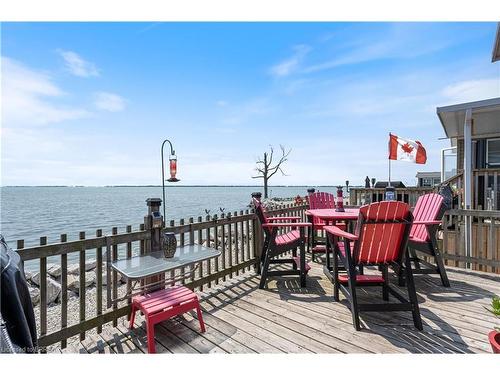 57-340 Front Road, St. Williams, ON - Outdoor With Body Of Water With Deck Patio Veranda