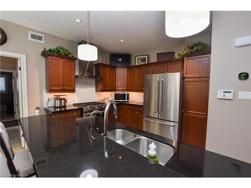 51 Queensway Drive, Brantford, ON - Indoor Photo Showing Kitchen With Stainless Steel Kitchen