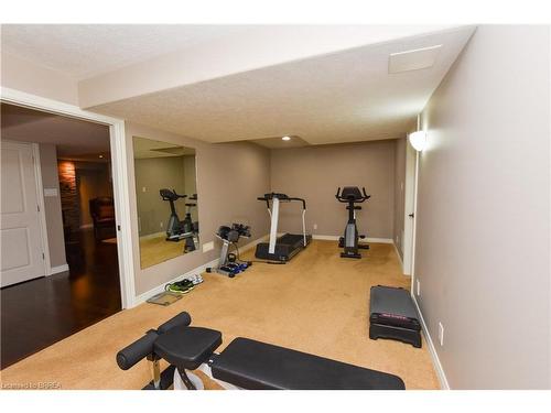 51 Queensway Drive, Brantford, ON - Indoor Photo Showing Gym Room