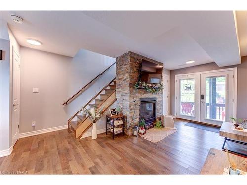 52 River Drive, Port Dover, ON - Indoor With Fireplace