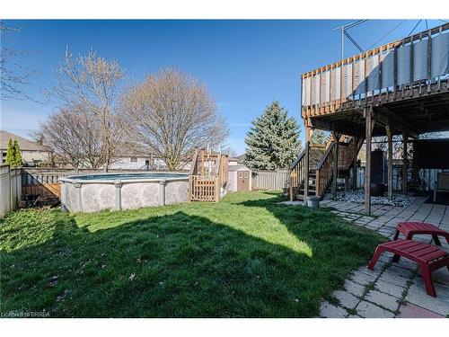 70 Daugaard Avenue, Paris, ON - Outdoor With Above Ground Pool