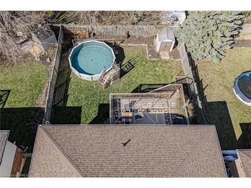 70 Daugaard Avenue, Paris, ON - Outdoor With Above Ground Pool